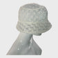White Floral Bucket Hat - 1-5 Years