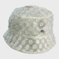 White Floral Bucket Hat - 1-5 Years