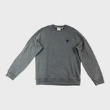 Lyle & Scott Grey Diagonal Weave Sweatshirt  - Size Medium