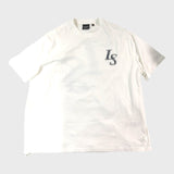 Lyle & Scott White Emblem T-Shirt - Size 2XL