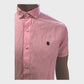 883 Police Short Sleeve Pink Shirt - Size Medium