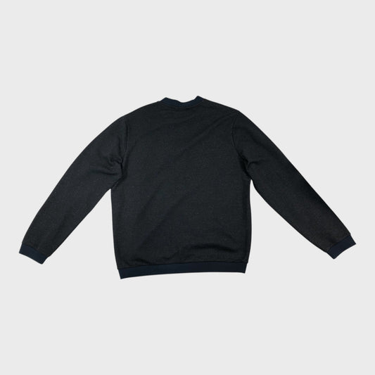 Lyle & Scott Black Side Panel Sweatshirt  - Size Medium