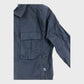 Lyle & Scott Navy Ripstop Overshirt Jacket - Size Medium