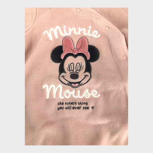 Pink  Minnie Mouse babygrow