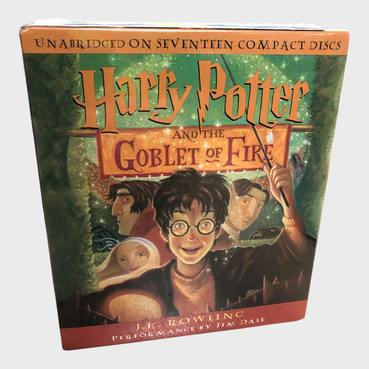 Harry Potter and the goblet of fire audio book