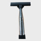 Retractable portable car mirror wiper