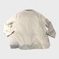 Branded Women's Striped Blazer Tailored Beige Jacket