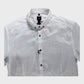 RIVER ISLAND Short Sleeve Shirt Men's Regular Fit White Button-Up