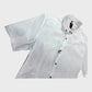 RIVER ISLAND Short Sleeve Shirt Men's Regular Fit White Button-Up
