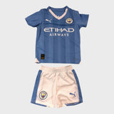 Manchester City Puma Football Mini Kit  - 3 Years