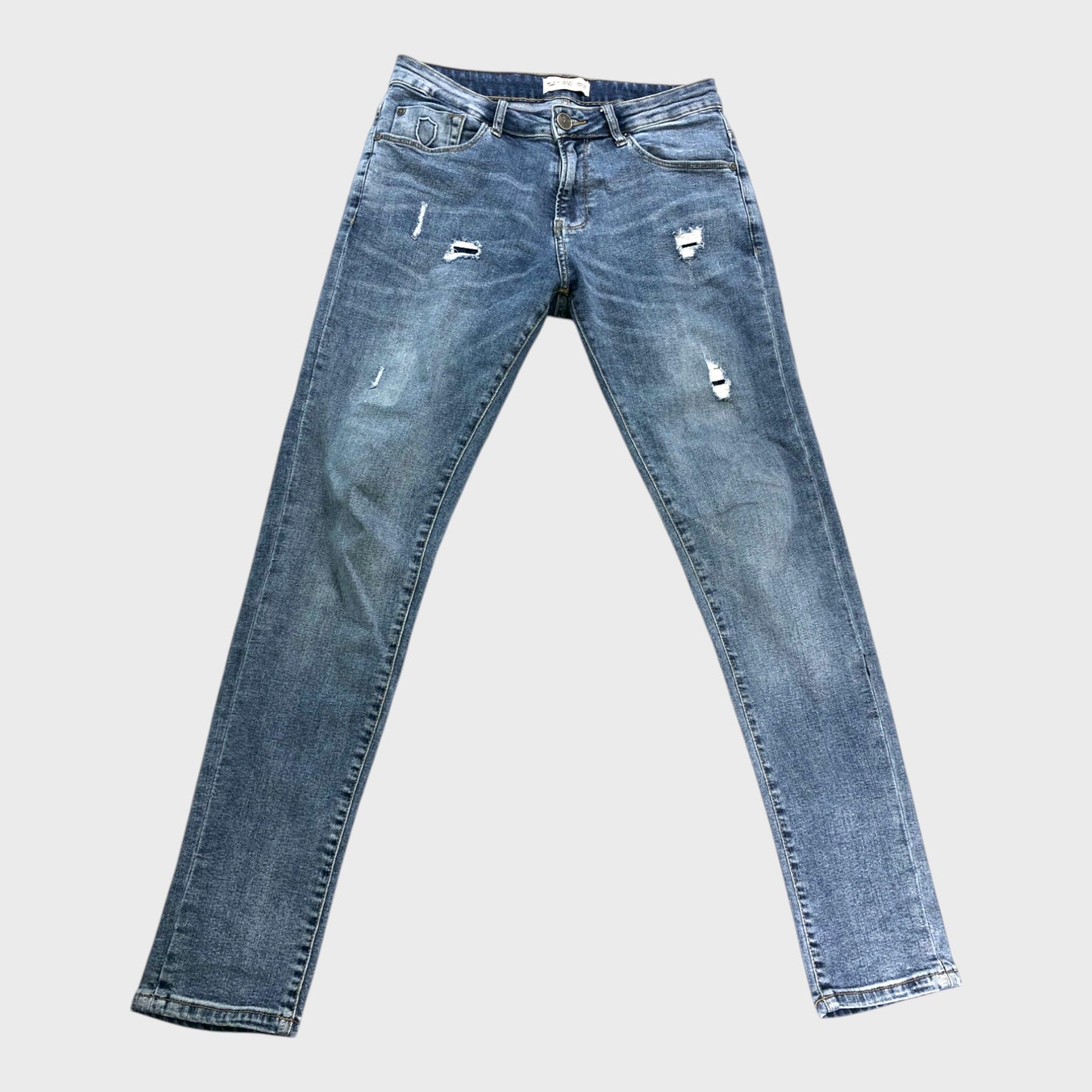 883 Police Slim Distressed Jeans - Waist 30"