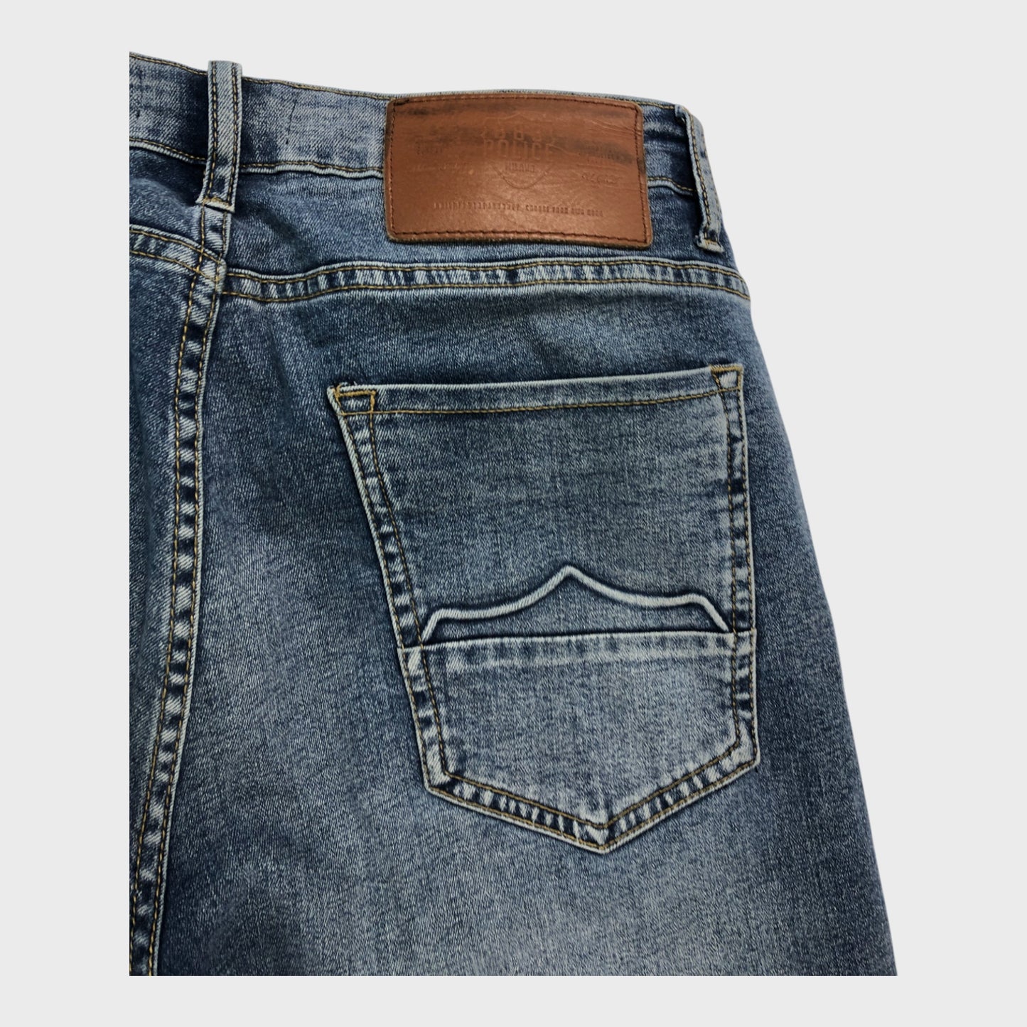 883 Police Slim Distressed Jeans - Waist 30"