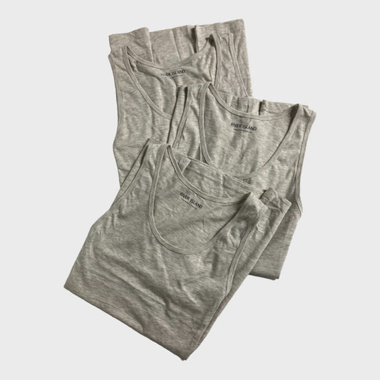 Ivory Casual Vests for Men Set of 3