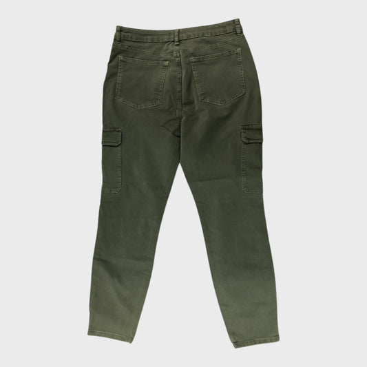 Branded Khaki Cargo Trousers