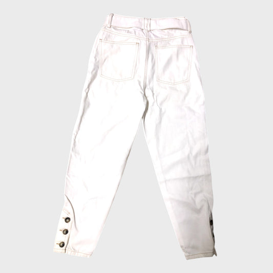 Branded Off-White Capri Trousers