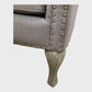 Grey Chester Wingback Armchair **collection only