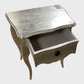 Champagne French Style Bedside Table  ** collection only