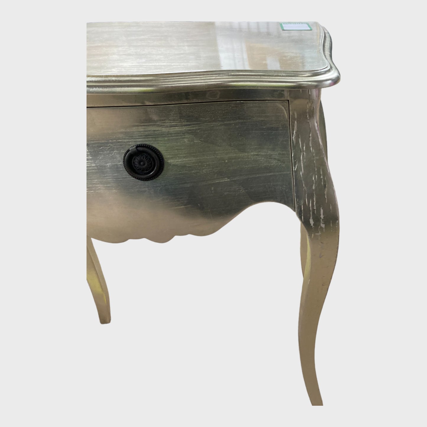 Champagne French Style Bedside Table  ** collection only
