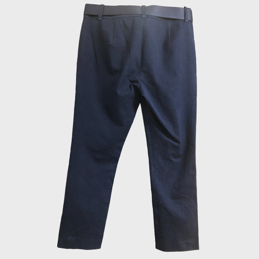 Branded Navy Blue Slim Trousers