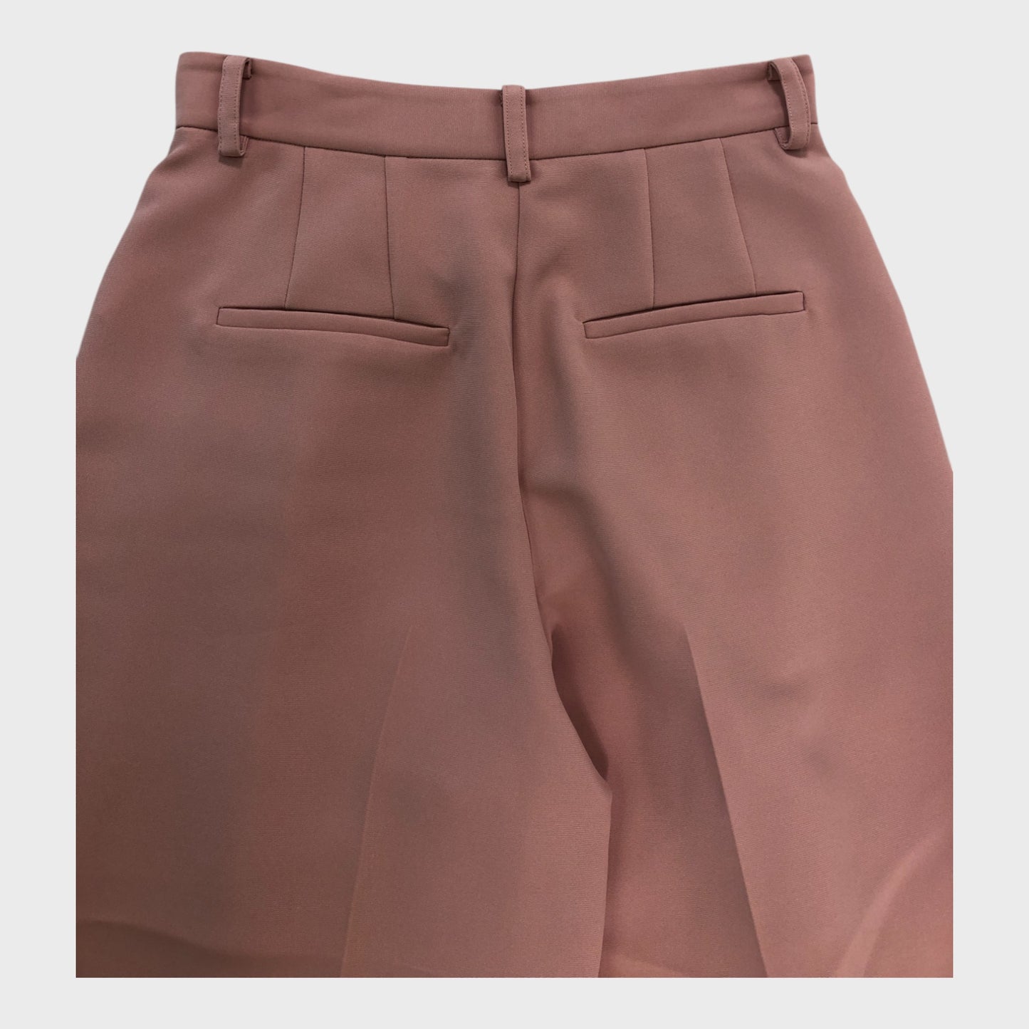 Branded Pink Tailored Pleated Trousers