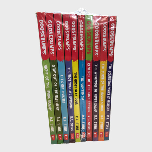 Goosebumps Book Collection - Set of 10