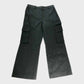 Branded Satin Cargo Trousers - Size 16