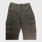 Branded Satin Cargo Trousers - Size 16