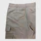 Branded Satin Cargo Trousers - Size 16