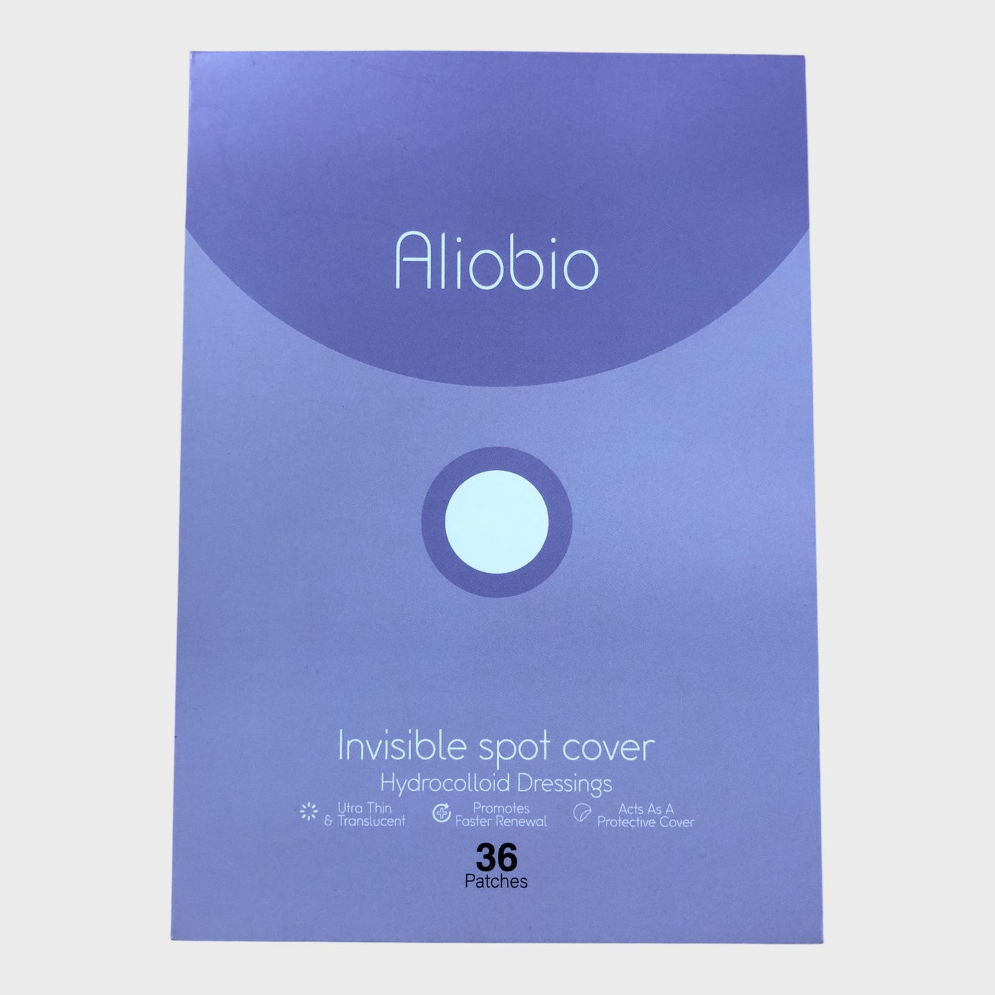 Aliobio Invisible Hydrocolloid Pimple Patches - 36 Pieces