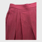 Branded Pink Pleated Wide Leg Trousers - Size 16