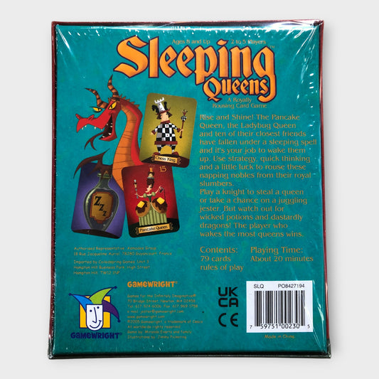 GAMEWRIGHT Sleeping Queens Card Game Ages 8 and Up 2 to 5 Players