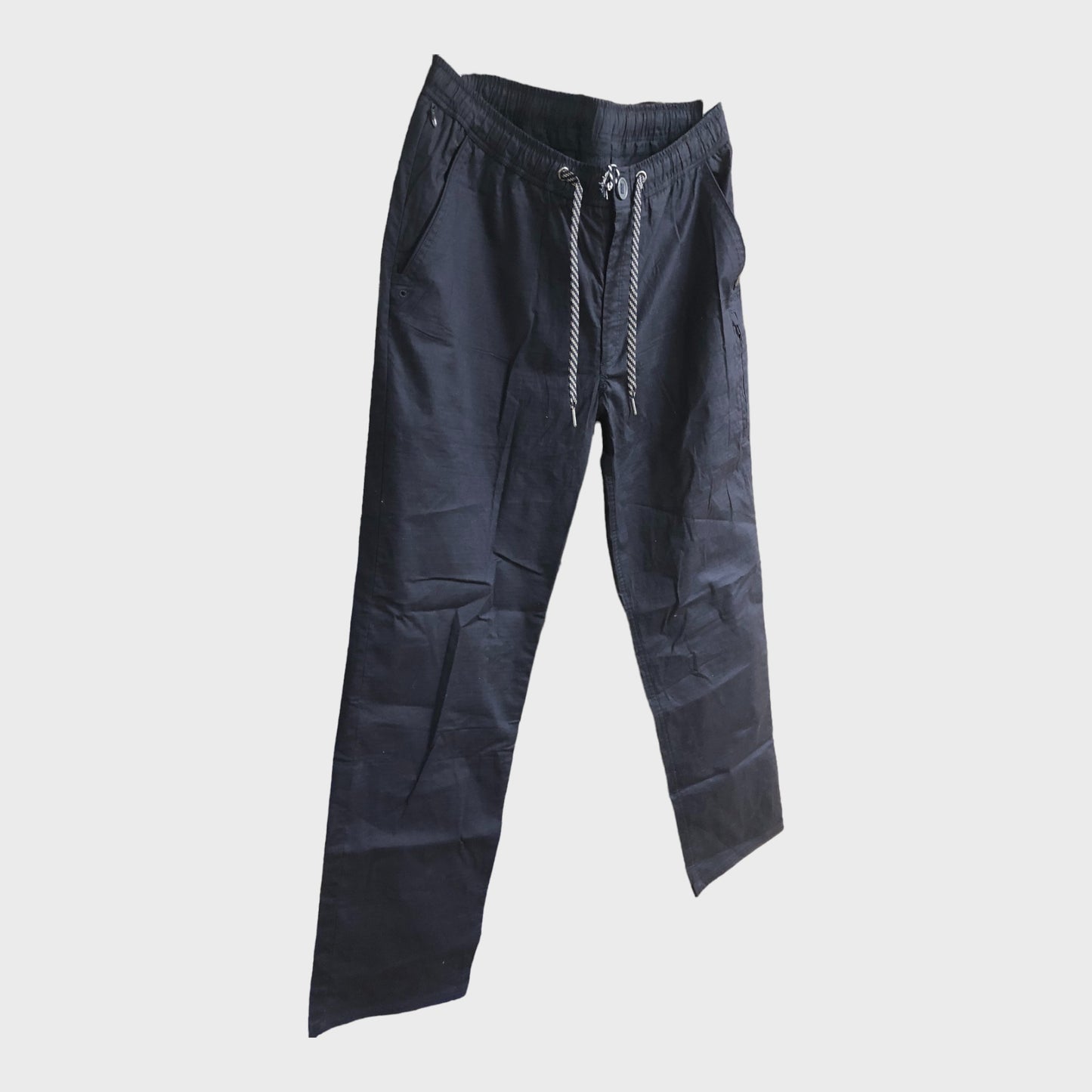 Branded Navy Ripstop Trousers