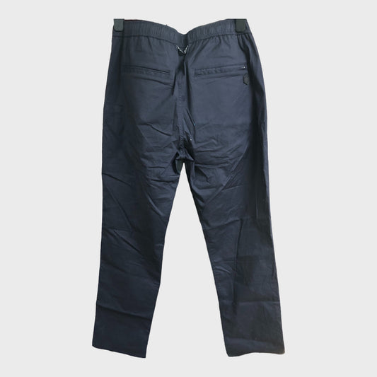 Branded Navy Ripstop Trousers