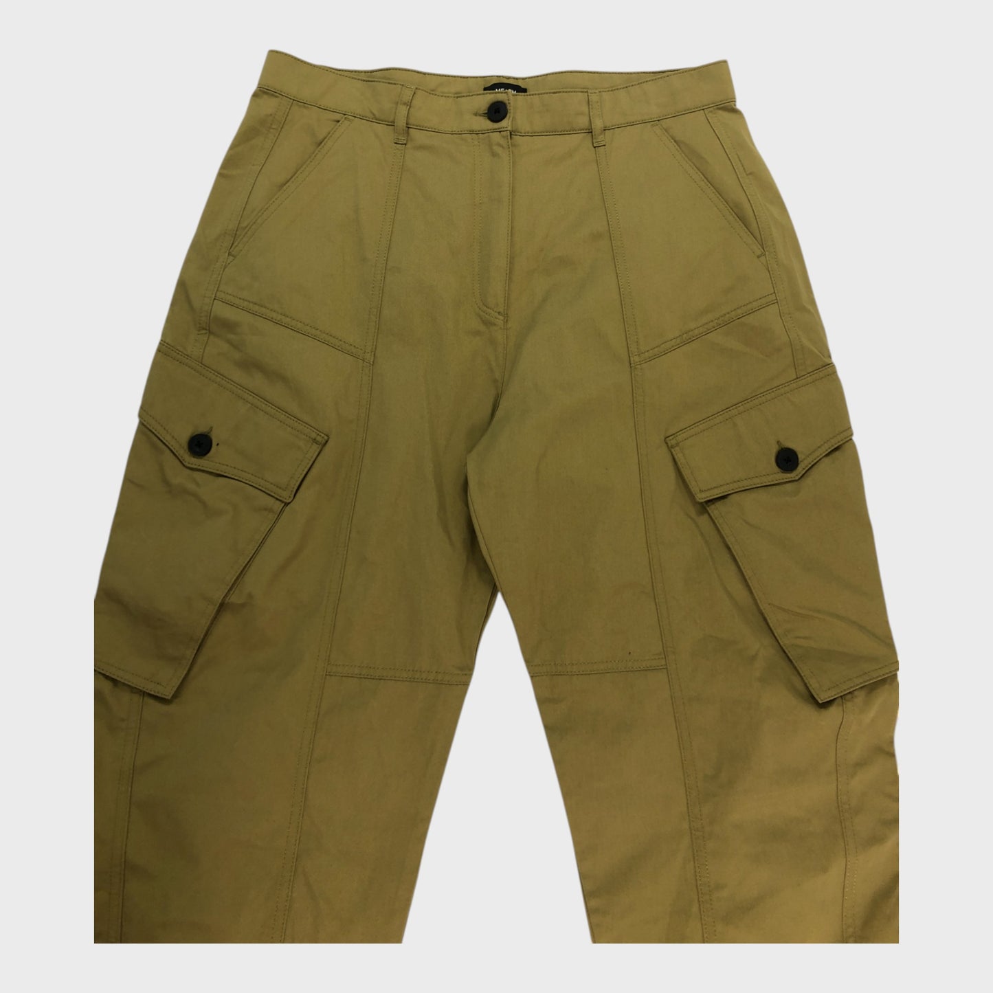 Branded Tan Tapered Trousers - Size 18
