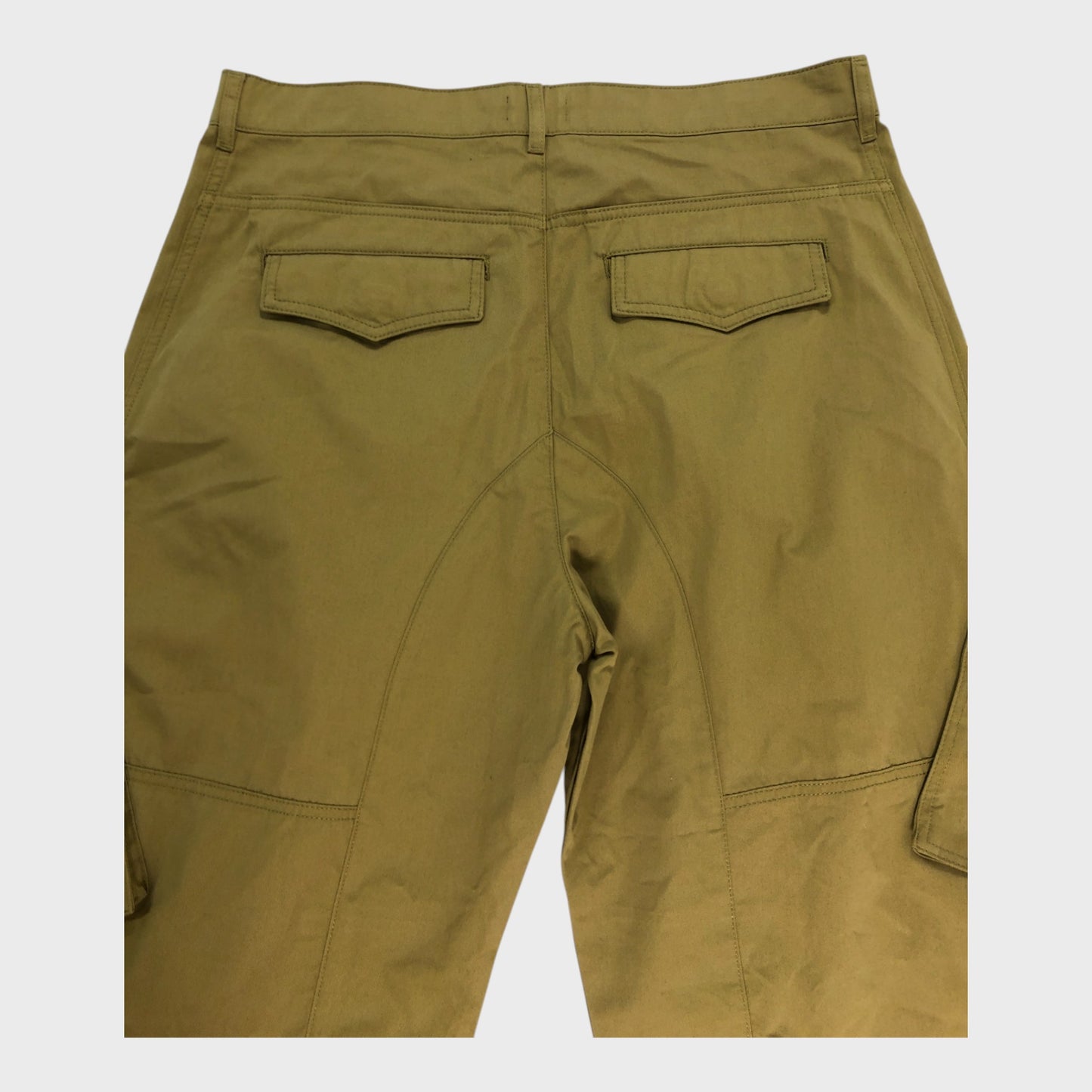 Branded Tan Tapered Trousers - Size 18