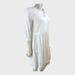 Branded White Tiered Dress - Size 10