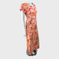 Branded Printed Maxi Dress - Size 10