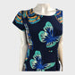 Branded Printed Maxi Dress - Size 10