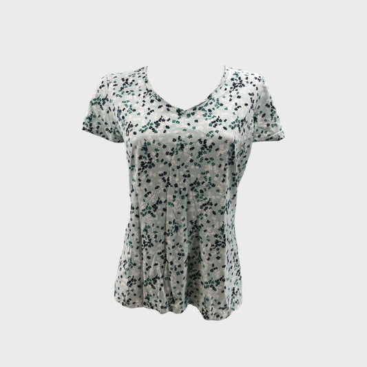 Branded Green Floral T-Shirt