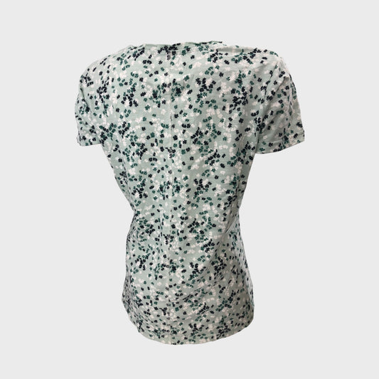 Branded Green Floral T-Shirt