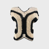 Massimo Dutti Crochet Sweater - Size 10