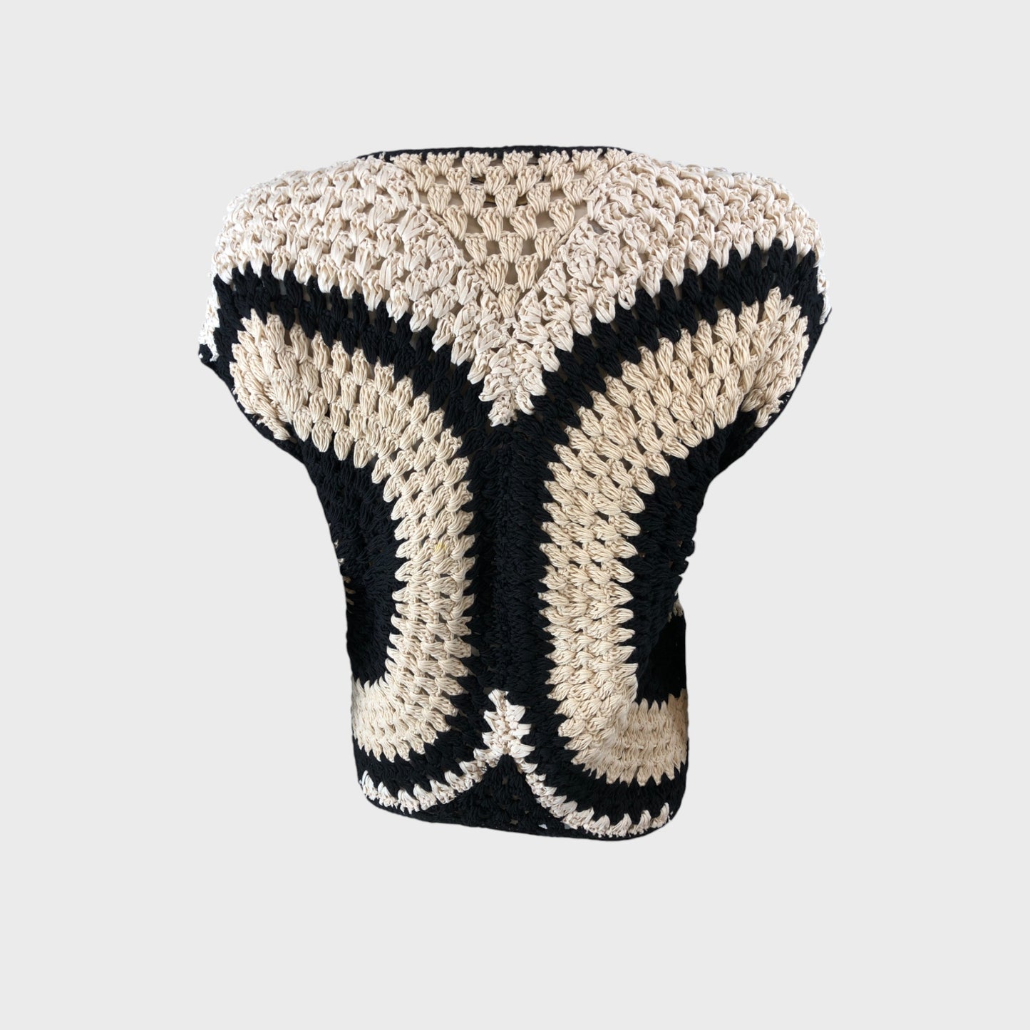 Massimo Dutti Crochet Sweater - Size 10