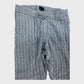 Branded Cable Knit Joggers Women's Trousers Elastic Waist Casual Comfy