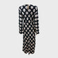 Kitri Black Floral Maxi Dress - Size 10