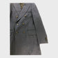 Oscar Jacobson Navy Linen Coat - Size 48"