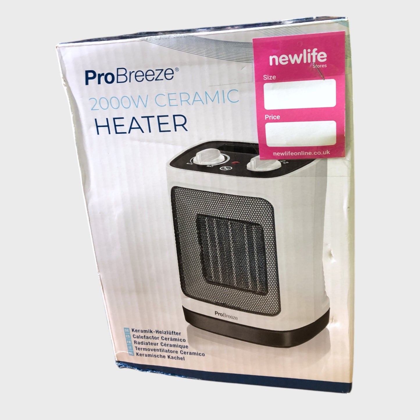 Pro Breeze 2000W Mini Ceramic Heater