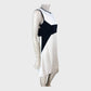Branded Ivory Colourblock Dress - Size 12