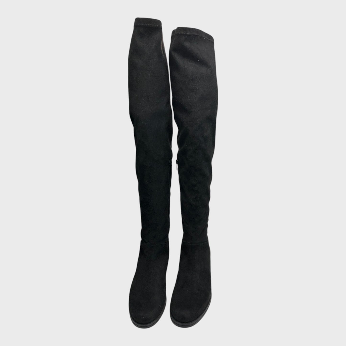 Branded Black Over the Knee Boots - Size 3