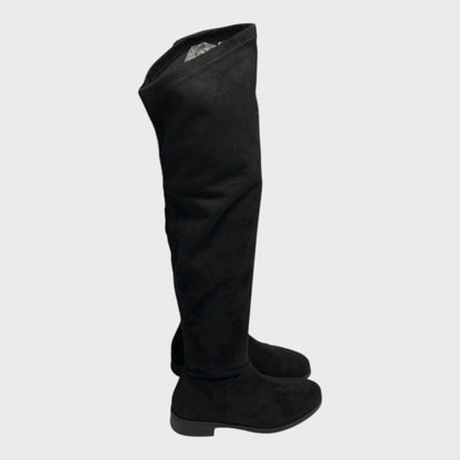 Branded Black Over the Knee Boots - Size 3