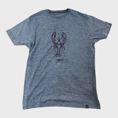 Branded Snow Marl Lobster Graphic T-Shirt